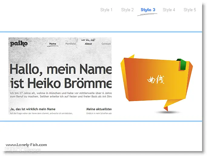 2013年03月10日 - Lonely Fish - 讓PPT設(shè)計(jì)NEW一NEW