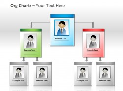 多层级企业组织架构图 | PPT设计教程网
