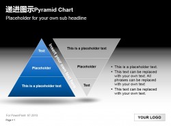 递进图示之金字塔 | PPT设计教程网