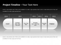 项目时间表之时间轴 | PPT设计教程网