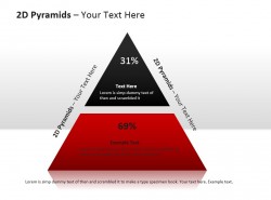 2D金字塔PPT模板下载 | PPT设计教程网