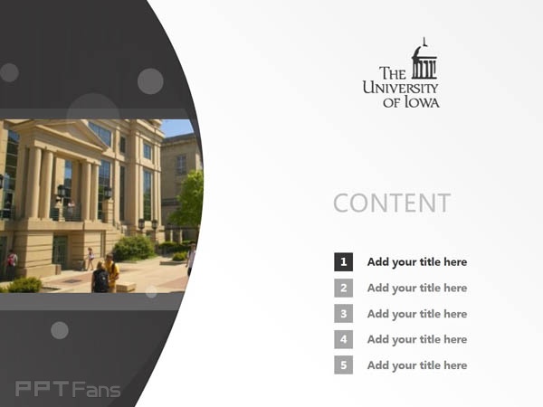  University Of Iowa Powerpoint Template Download PPT PPT 