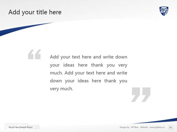 Johns Hopkins Powerpoint Template 