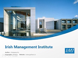 Irish Management Institute powerpoint template download | 爱尔兰管理学院PPT模板下载