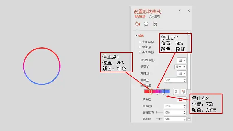 渐变线