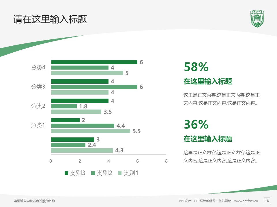 中国农业大学ppt模板下载