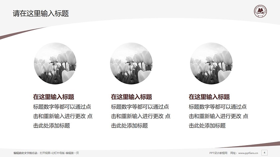 上海民远职业技术学院PPT模板下载_幻灯片预览图4