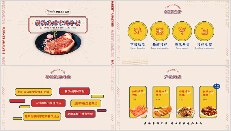 看了喜茶的海报，我做了一份港风浓浓的PPT！女同事：爱了！