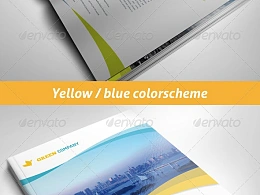 生物，医药，绿蓝搭配生机勃勃