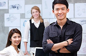 公司介绍型PPT中的平面设计思维