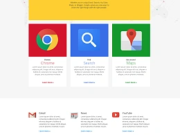 google颜色，版式设计灵感