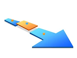 分段,方向,步骤,箭头,过程