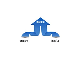 2，上升，分总，箭头