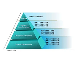 上升，箭头，金字塔