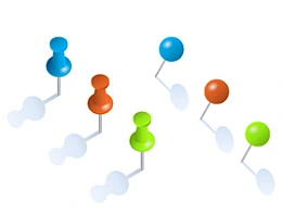 贴纸,便利贴,图钉,大头针,大头钉,地图,针脚