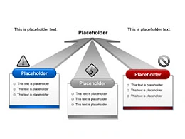 箭头,立体,关系,3,禁止,感叹号,弯路,图标,并列