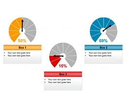 图表,饼状图,指针,箭头,数据,方向