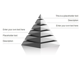 金字塔,立体,3D,6