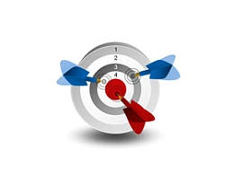 目标,动画,靶心,打靶,飞镖,3