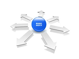 箭头,方向,目标,7,结果,流程,顺序,发散,相反方向,离开