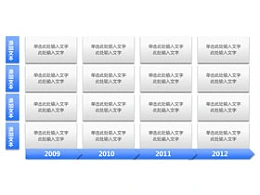 12部分,12,结构,要点,总结,时间轴,历史,公司发展历史,时间顺序,箭头