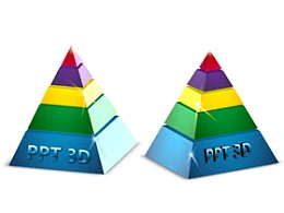 3D,图标,立体,金字塔,动画,超绚丽,重点,光,星光