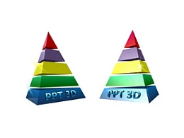 3D,图标,立体,金字塔,动画,超绚丽,重点,光,星光