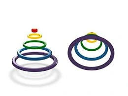 3D,图标,立体,金字塔,动画,超绚丽,弹簧,弹跳,弹性