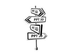 3D,图标,导航,动画,目录,指向,方向,迷路,方向感,路牌