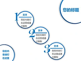 3,3部分,步骤,要点,介绍,关键,重点,立体,质感,3D,顺序