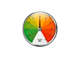 立体,3D,结构图,彩色仪表盘,指针,刻度,测量,数值