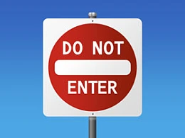 禁止通行,警告标志,不准进入,滚蛋,拒绝,红灯