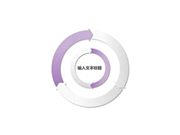 立体,3d,循环,流程,逻辑,阶段,3,2,首尾相连,循环利用,核心,箭头