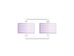 立体,3d,循环,流程,逻辑,阶段,2,首尾相连,循环利用,箭头