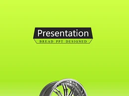 绿色数据展示ppt图表模板(无敌面包作品)