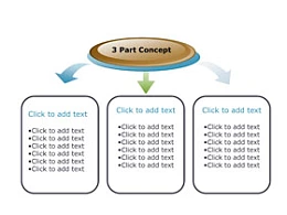 SmartArt,图表,立体,3D,质感,商务,箭头,总分,3