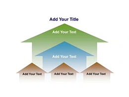 3,5,三角形,箭头,顺序,推导,渐变,方向,上升,提升
