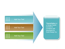 箭头,3D,立体,质感,糖果色,箭头,质感,3,分总,逻辑
