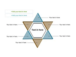 3D,立体,质感,箭头,6,总分,逻辑,组成部分,解析说明,六角形