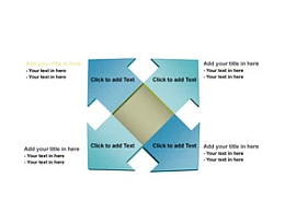 3D,立体,箭头,方块,方向,4,4部分,东南西北