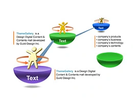 3D,立体,3部分,3,圆形,水晶,小人,循环,箭头,步骤,阶段,跃升,增值,升迁,进阶,进步,步骤,个人提升路径