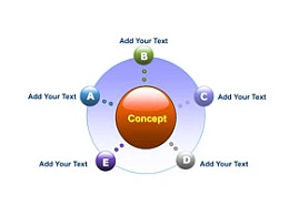 3D,立体,质感,目录,索引,5部分,小球,圆,总分