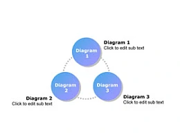3D,立体,3部分,步骤,3要点,循环,按钮,图标