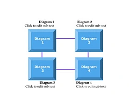 3D,立体,4部分,步骤,4要点,顺序,按钮,水晶