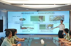 福建福清边检站开展政工干部PPT制作培训