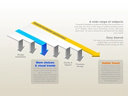 韩国,pptkorea,商务,精美,立体,3D,下降,图表,箭头,下滑,地下,失败,下坡路
