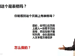 三分钟教程（62）：表格之美–看不见的表格