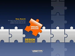 韩国,pptkorea,商务,精美,立体,3D,拼图,团队,组织力量,缺一不可,链条