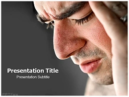 医学医药行业关于疲劳产生的PPT模板