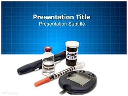 医学医药行业糖尿病、多尿症、中消PPT模板